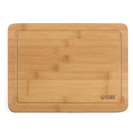 Commercial Chef Cutting Board by  - Premium Chopping Board- Kitchen Cutlery and Charcuterie Station, Bamboo Medium CHB101